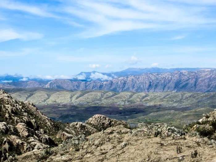 hiking to the Maragua Crater Sucre Bolivia