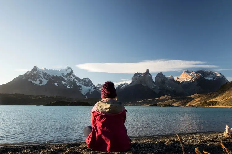 Views across the Cordillera del Paine in Torres del Paine National Park, an unmissable place to travel to in Patagonia. 