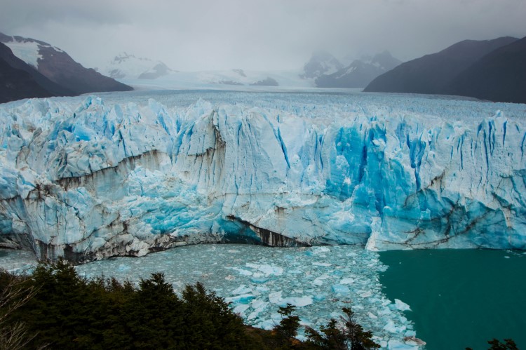 Travel to Patagonia and don't miss getting close to the Perito Moreno Glacier near El Calafate. 