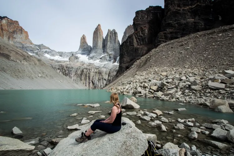 Travel routes through Patagonia