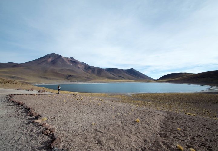 Laguna Miniques near San Pedro de Atacama and one of the things to do in Atacama Desert