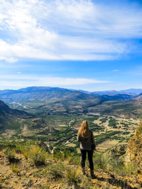 South America Backpacking Routes Overlooking the Countryside