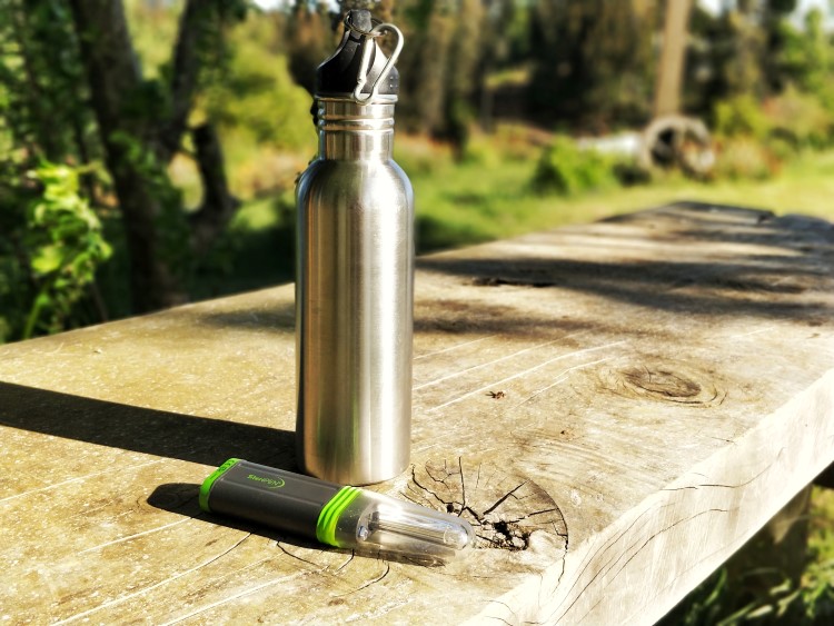 Image of the steripen adventurer, the best backpacking water filter steripen reviews