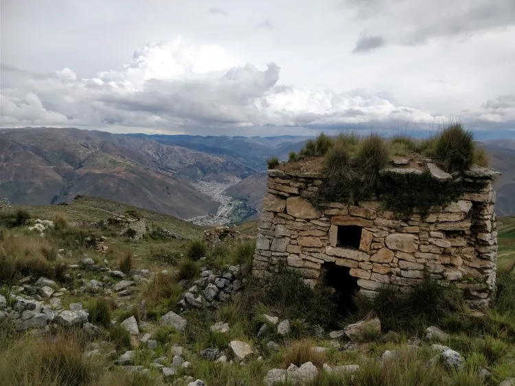 backpacking in northern Peru