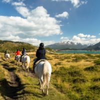 horse riding Patagonia Estancia La Peninsula