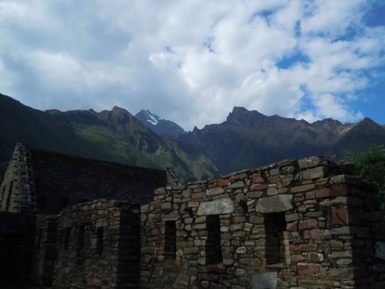 Well preserved Inca walls at the Choquequirao ruins, accessible by a challenging trek