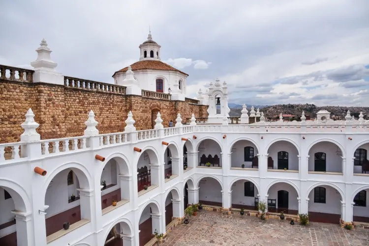 Sucre, aka the White City, is renowned for its beautiful colonial architecture making it an unmissable Bolivia tourist attraction.