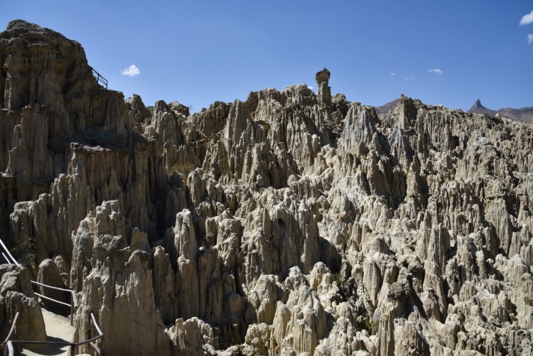 Valle de la Luna near La Paz: one of the Bolivia tourist attractions not to miss. 