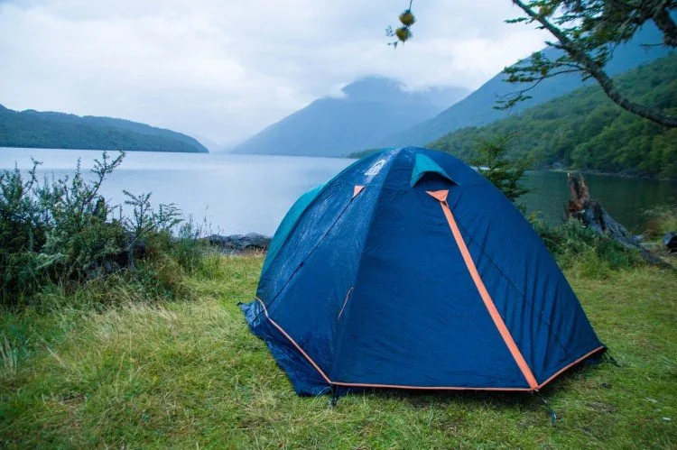 Camping in Patagonia is a good way of travelling in Patagonia cheaply.
