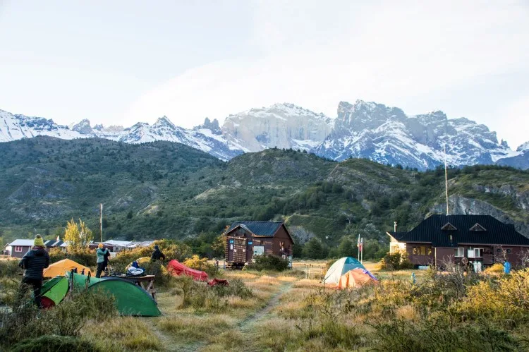 Camping Dickson, camping in Torres del Paine National Park, Patagonia
