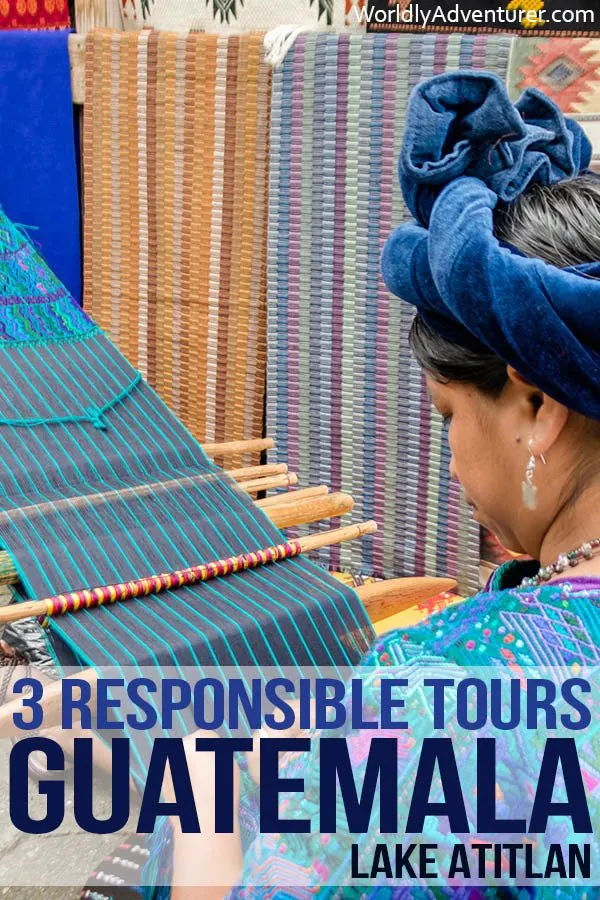 Looking to travel more responsibly? Look no further than Guatemala's Lake Atitlan, where three indigenous, community-led tourism projects are paving the way for sustainable tourism in the region and should be added to your travel bucket list. #guatemala #guatemalatravel #responsibletourism #responsibletravel #sustainabletravel