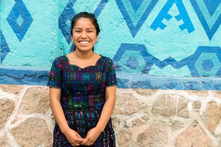 Jasmine from Pintado Santa Catarina, a sustainable tourism project on the shores of Lake Atitlan, Guatemala 