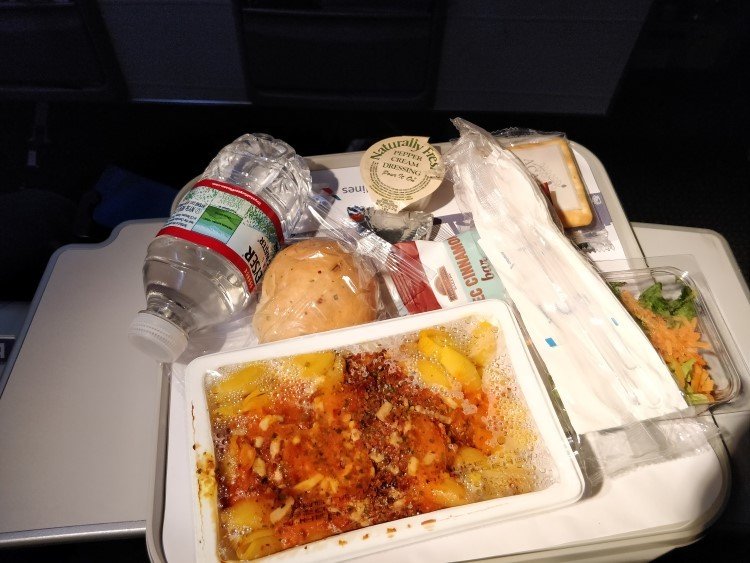 Overuse of single-use plastic on an American Airlines flight to Guatemala: a real obstacle to eco travel