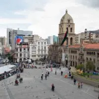 Plaza San Francisco, the tourist heart of La Paz and a unmissable tourist attraction in Bolivia