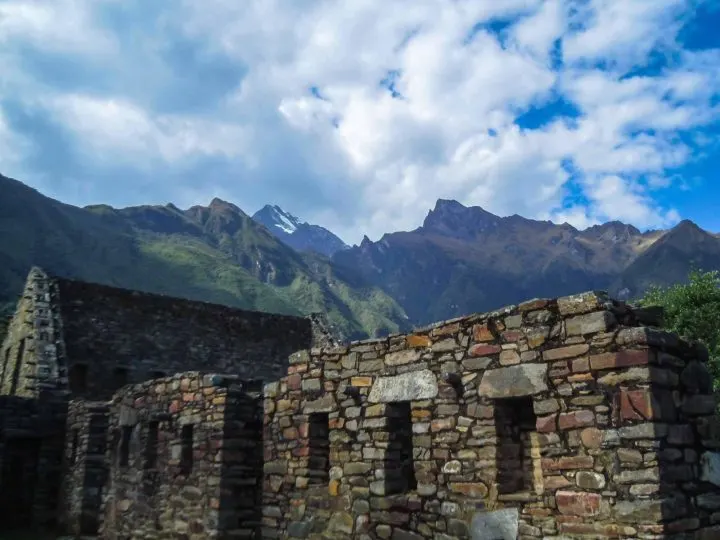 The ancient stone city of Choquequirao isn't overshadowed by the Peruvian mountains that surround it. This lower altitude hike through Peru is one of the best in South America.