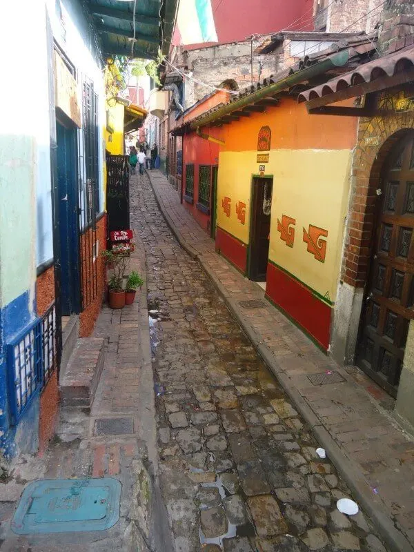 The colourful streets of Bogota in Columbia, a must-visit destination on any South America backpacking route