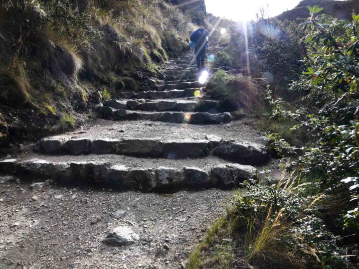 The Inca Trail, one of the most spectacular trails in South America