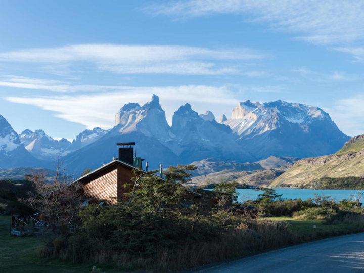 Torres del Paine offers both Day Hikes and lakeside campsites with beautiful mountain views