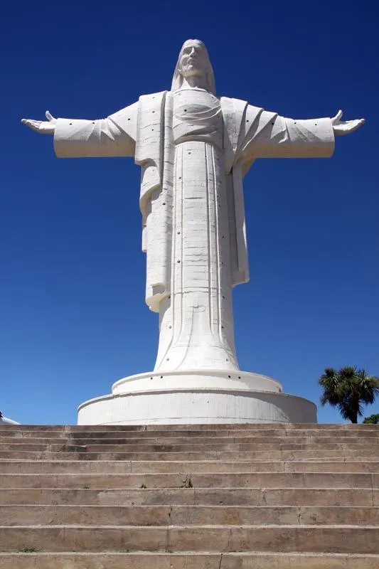 The Cristo de la Concordia statue in Cochabamba, Bolivia