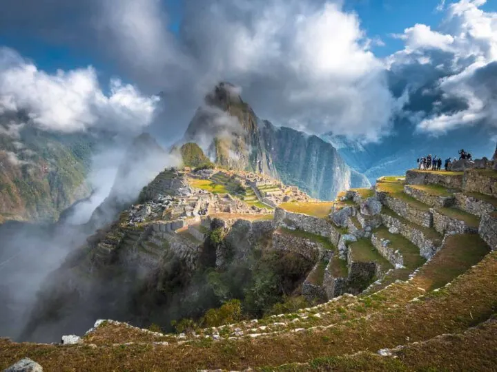 Machu Picchu, a UNESCO World Heritage Site. and one of South America's most unmissable tourist destinations. 