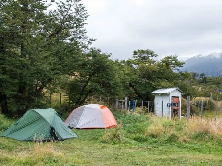 Big agnes copper spur hv UL2 in use in Patagonia