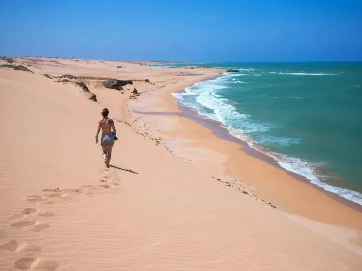 The Taroa dunes near Punta Gallinas