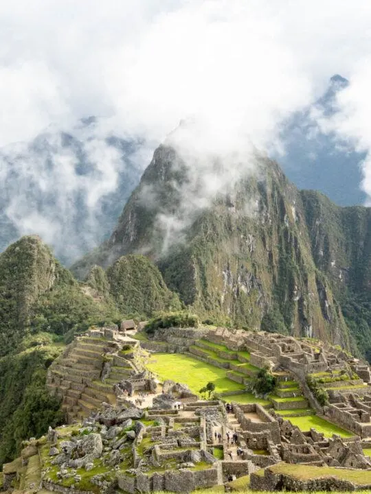 Sunrise at Machu Picchu, Peru