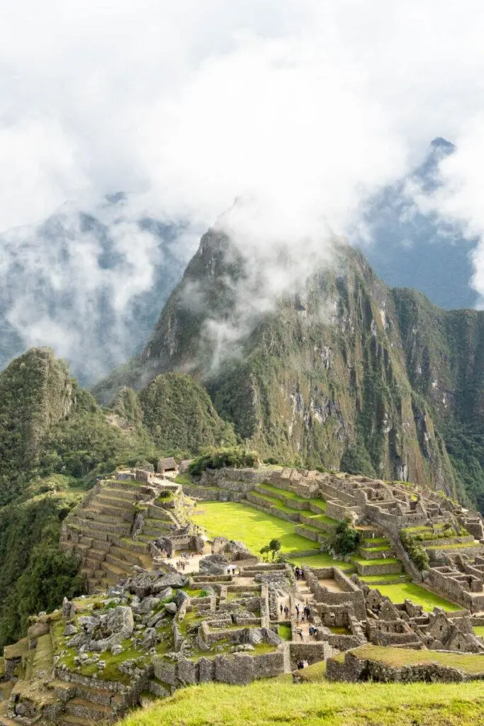 Sunrise at Machu Picchu, Peru