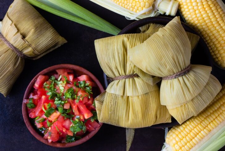 Humitas are delicious tamales made of corn dough and lots of love.