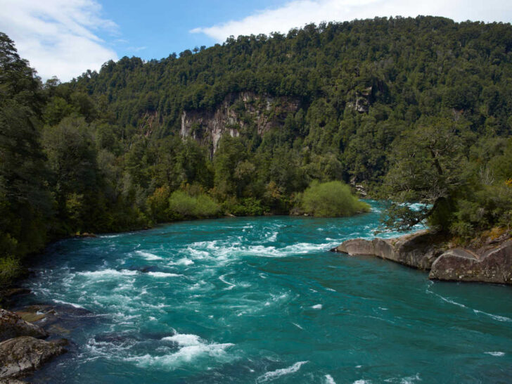 The Futaleufu River is home to some of the world's best white-water rafting.