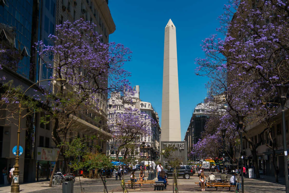 The Obelisk is the center-point of all roads and celebrations in this part of the city - and is a perfect meeting-place. Definitely add a visit to your Buenos Aires itinerary