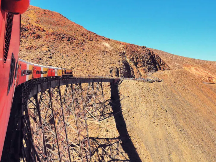 The Polvorilla viaduct, located in the Salta region of Argentina, is a must when in the area.